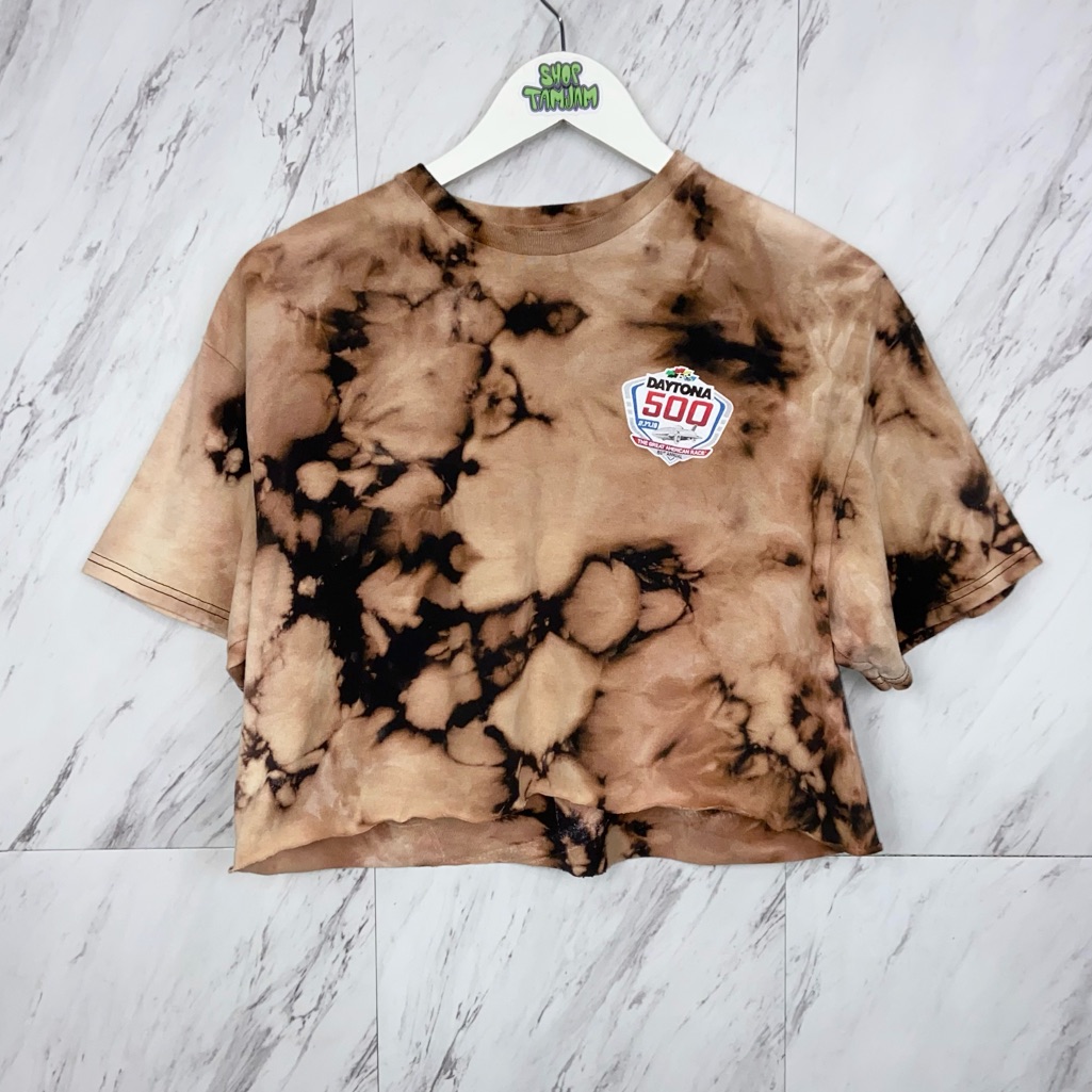 Nascar Daytona 500 Cropped TShirt Nascar Daytona 500 Cropped TShirt